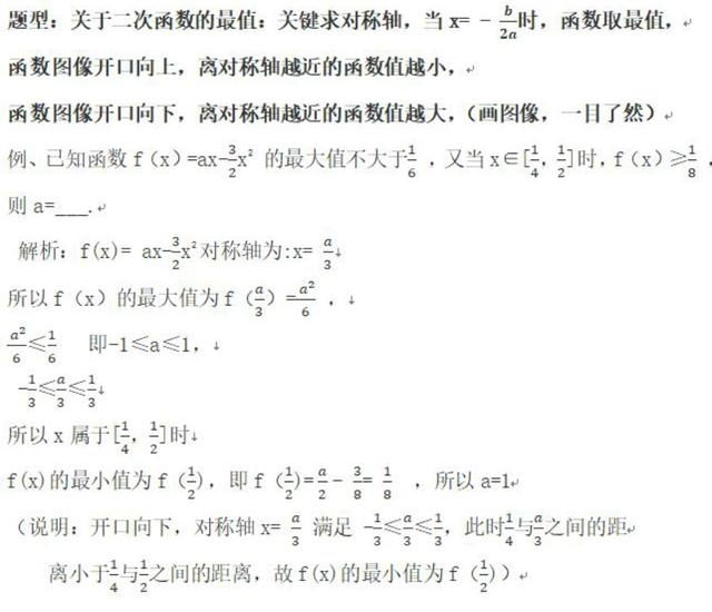 函数：第十四节，二次函数