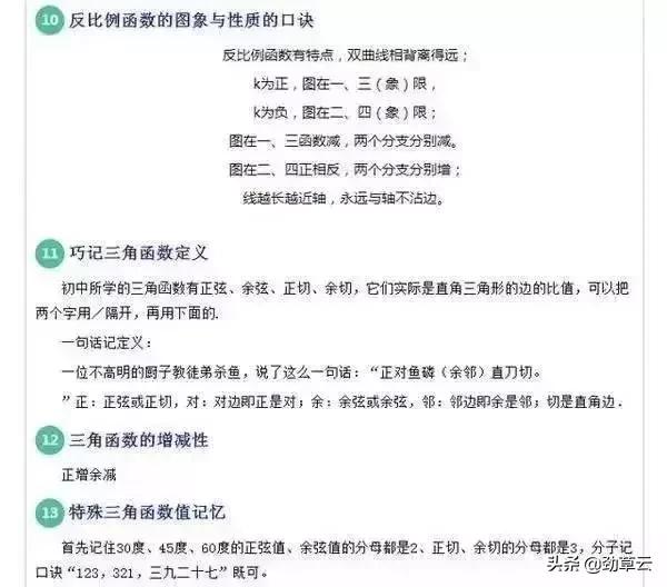 回归课本：初中数学易错易混必考题大汇总