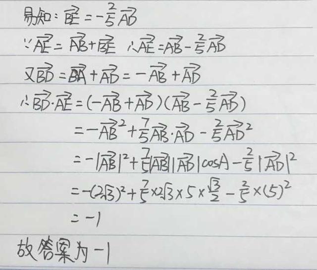 高中数学：两种方法解决平面向量数量积问题，值得收藏