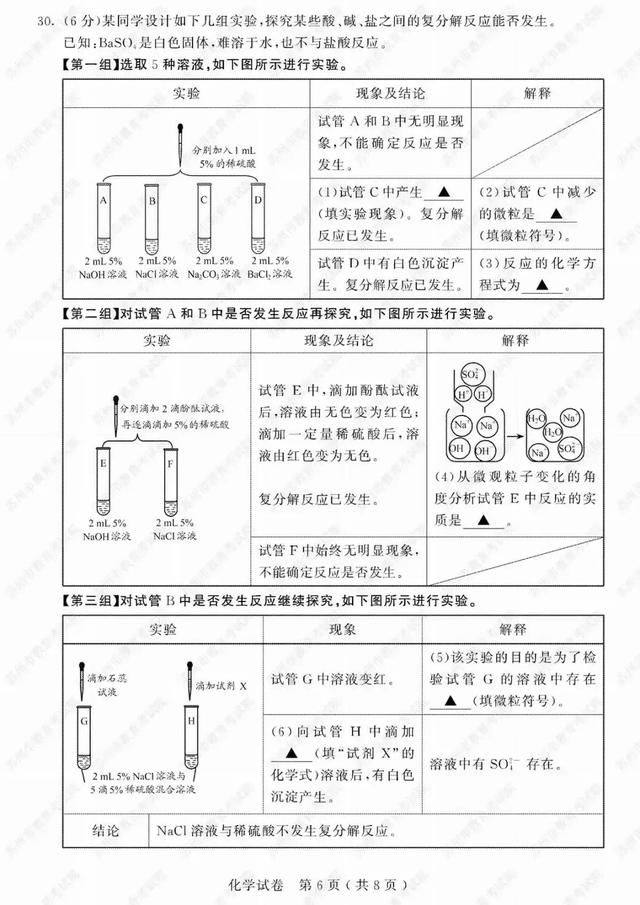 2019苏州中考试卷及参考答案发布！看看你能考多少分？