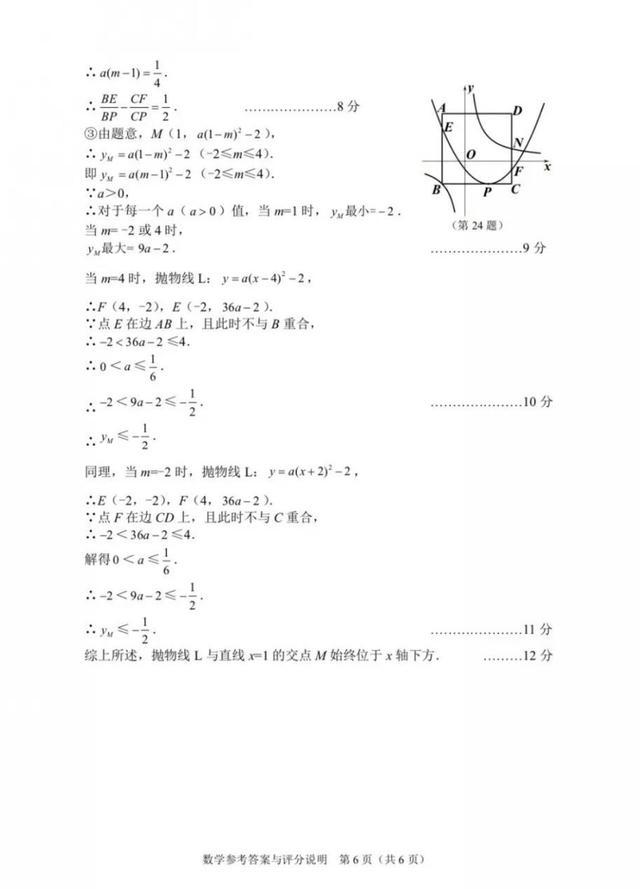 2019宜昌中考数学解析新鲜出炉