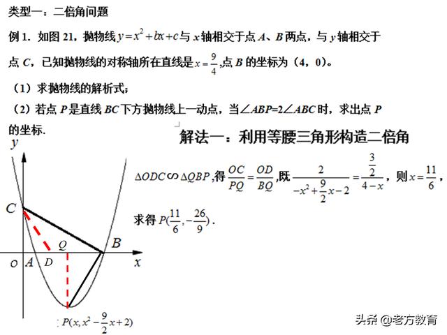 圆专题与二次函数专题