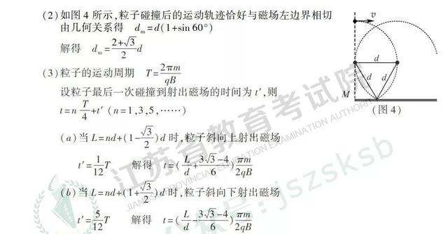 2019江苏高考物理、化学、生物试题+答案