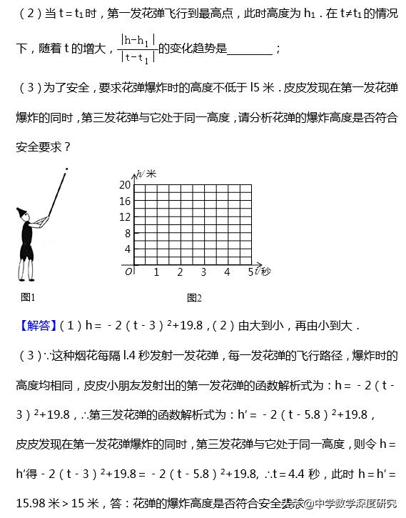 中考冲刺，构建函数模型灵活求解实际问题，满分秘籍