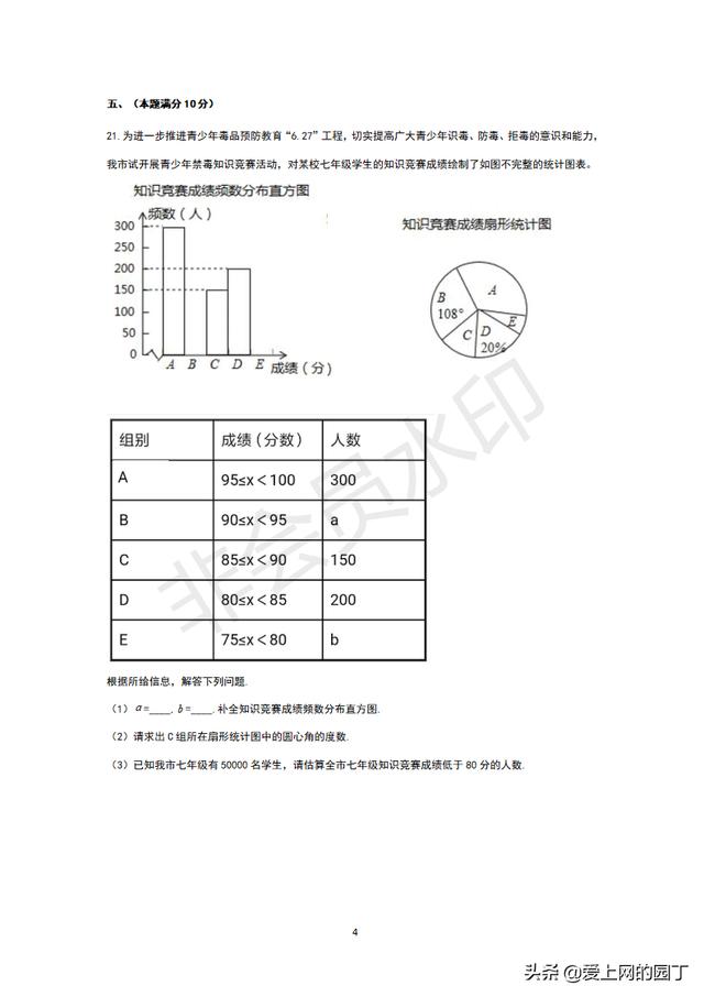 暑假孩子闲？2019年初二下数学期末，可以给准九年级的复习用