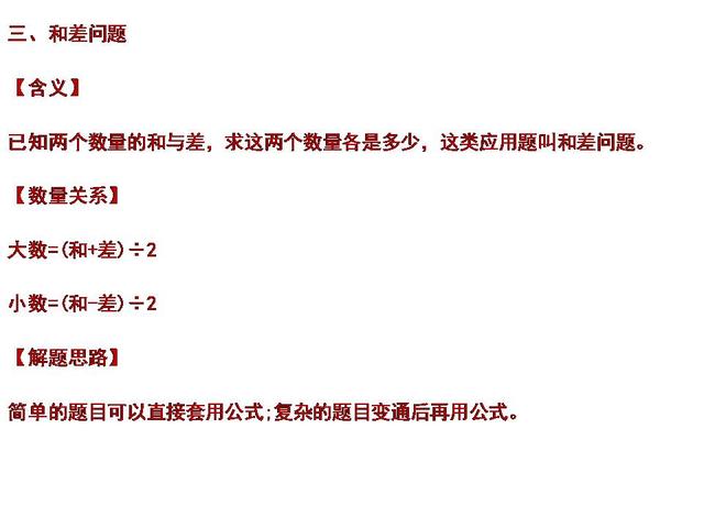 备战2020年小升初，小学数学30种典型应用题的解题思路（一）