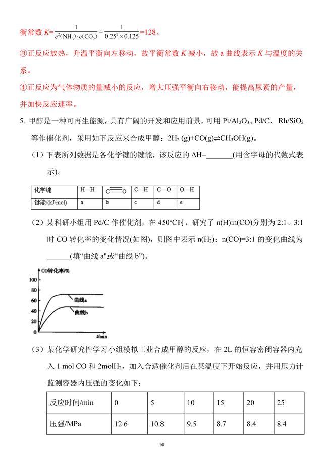 「学霸提升」04 平衡理论与应用大题训练
