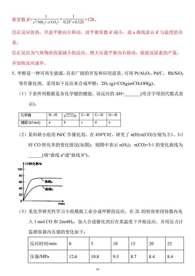 「学霸提升」04 平衡理论与应用大题训练