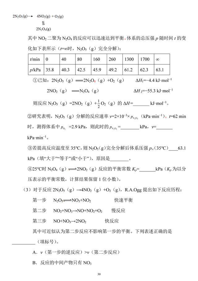 「学霸提升」04 平衡理论与应用大题训练