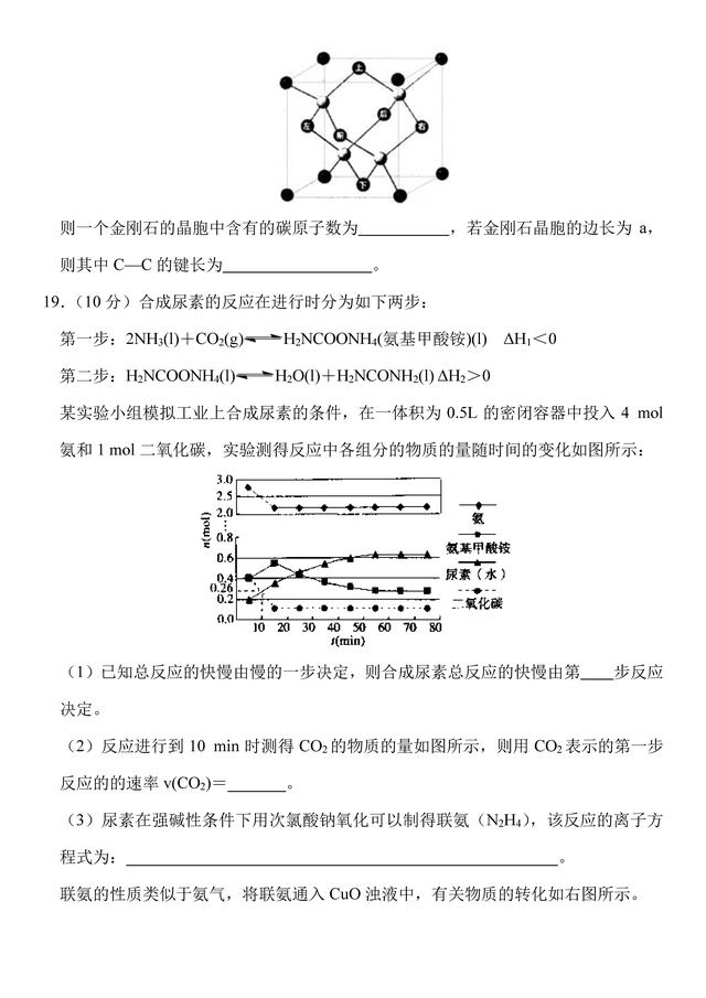 “扬子石化杯”第32届中国化学奥林匹克竞赛（江苏赛区）初赛试卷