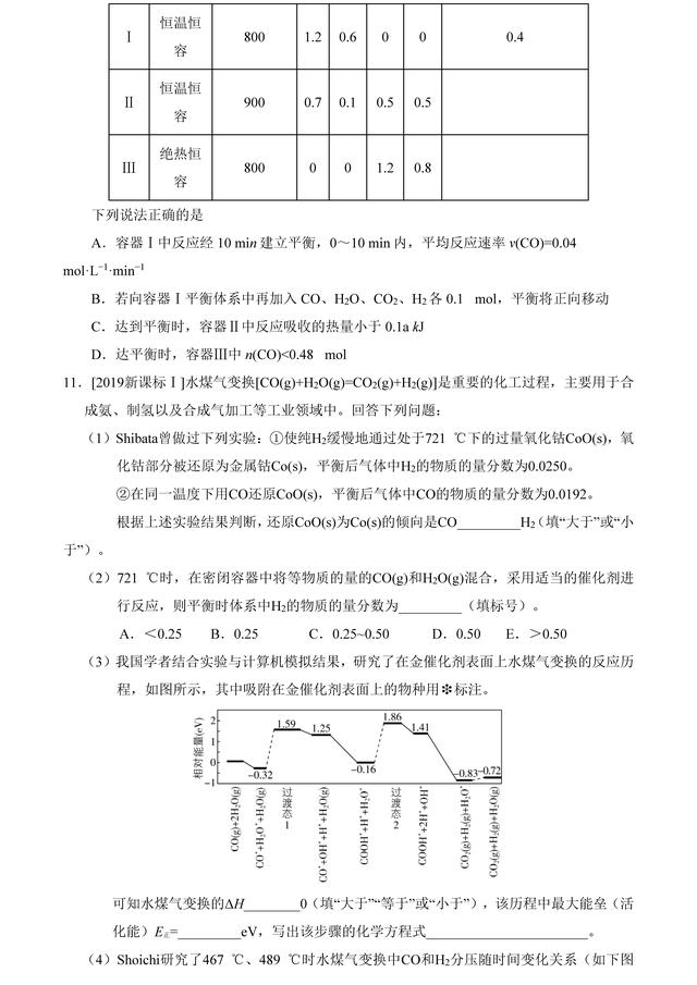 「状元笔记」06化学反应速率和化学平衡纠错大通关