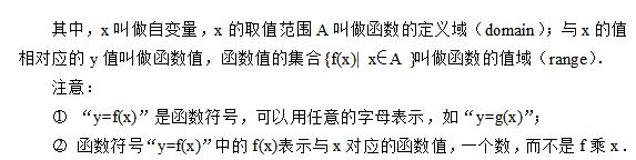 函数概念并不难，理解“函”字是关键——函数概念如何理解