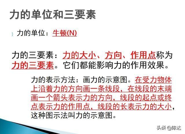 初中物理知识点——运动与力总结大全，绝对干货