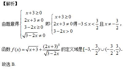 方法规则都记全，定义域，不再难——求函数定义域的方法