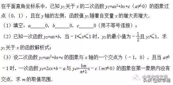 函数综合题