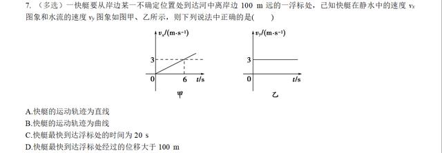 专题---- 小船过河问题