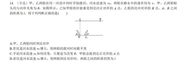 专题---- 小船过河问题