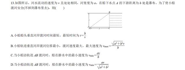 专题---- 小船过河问题