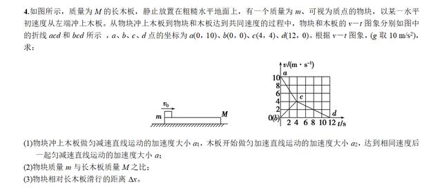 专题----- 滑块板块问题