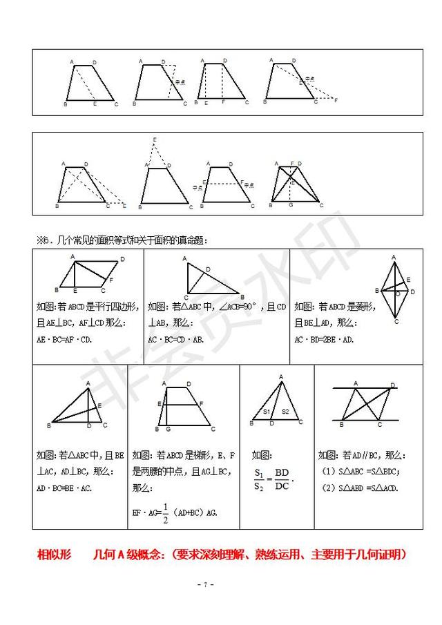 人教版八年级数学下册知识点归纳总结（非常有用）