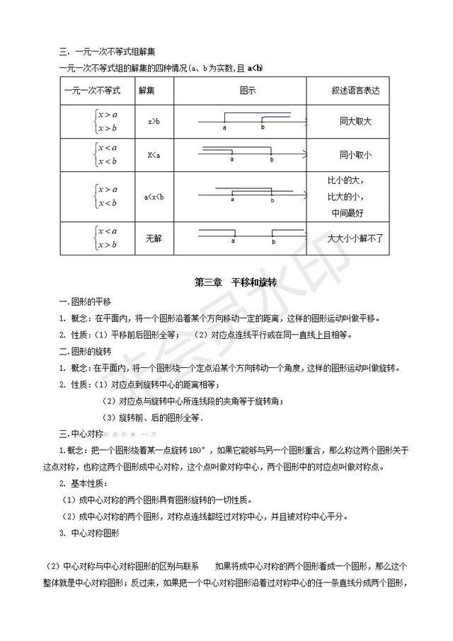 北师大版八年级下册数学知识点复习