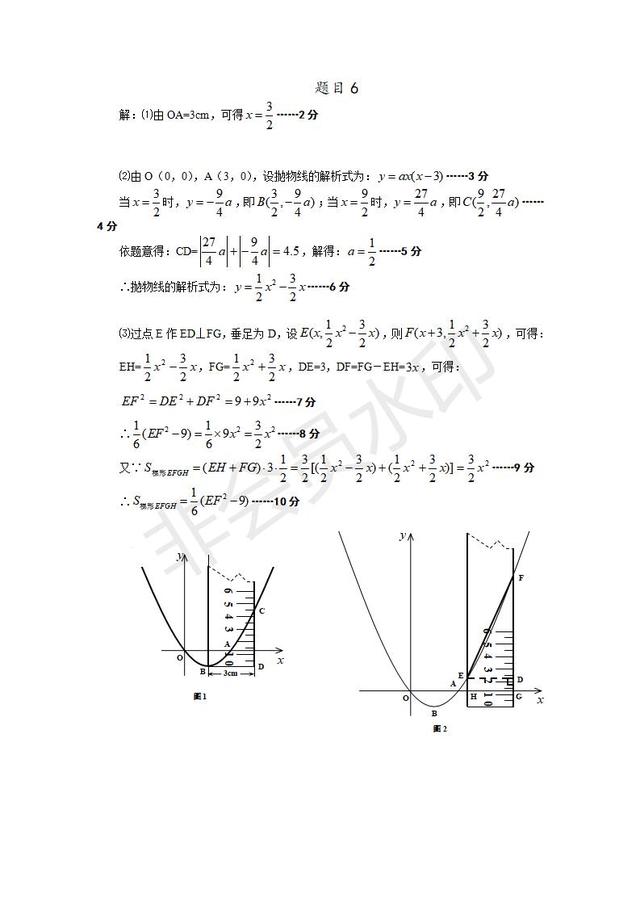 中考数学压轴题专项训练