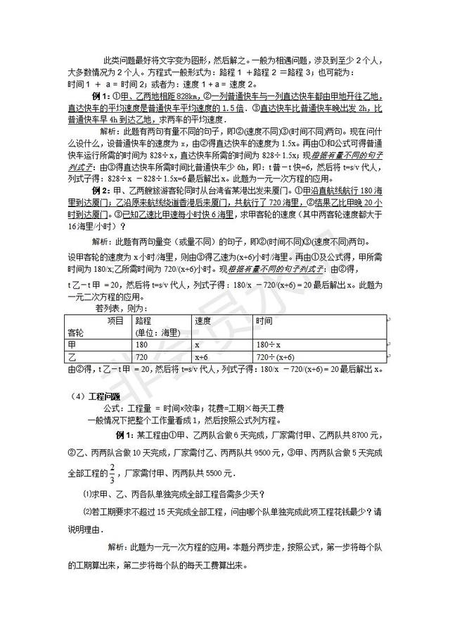 这些中考数学解题方法一定要掌握