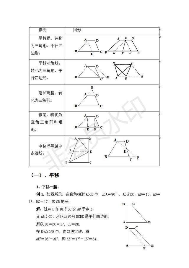 中考数学几何如何巧妙做辅助线大全，能让解题轻松不少