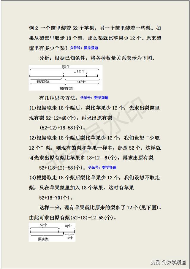 小学三年级奥数-30讲-第五讲-加减法实际应用题