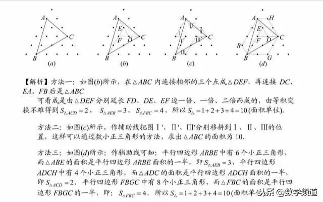 小学数学-30道经典几何解析题