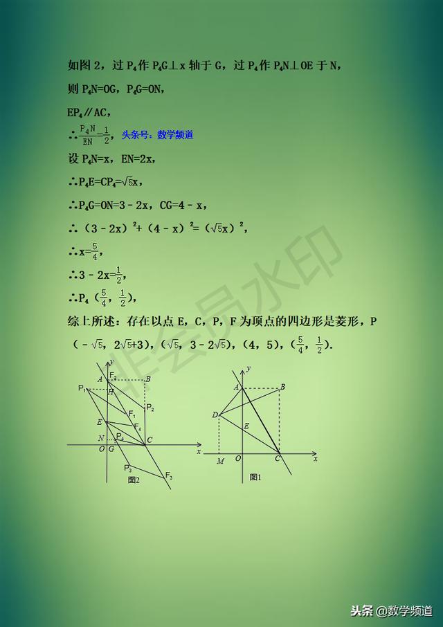 精华-初中数学八大题型点拨-（四）开放探究问题