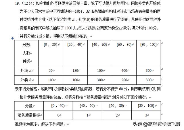 2018-2019学年河北省衡水中学高三（上）9月摸底数学试卷（理科）