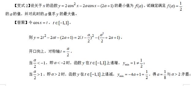 高考知识点精讲（19:）：三角函数的最值与综合应用