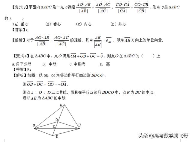 高考知识点精讲（21）平面向量的概念、线性运算及坐标运算