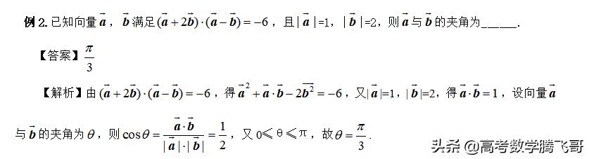 高考知识点精讲（22）：平面向量的数量积及应用