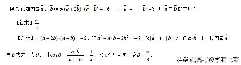 高考知识点精讲（22）：平面向量的数量积及应用