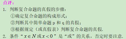 高考数学精讲知识点（3） 简单的逻辑联结词、全称与存在性量词