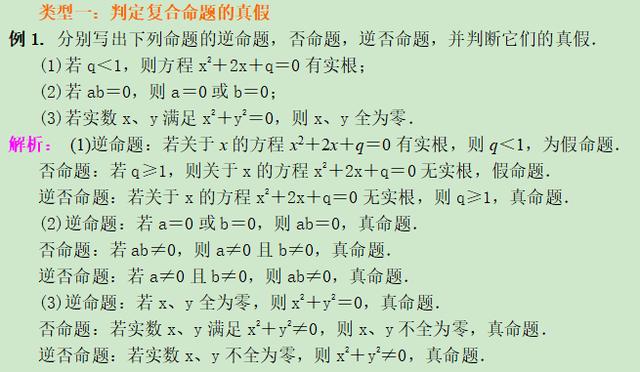 高考数学精讲知识点（3） 简单的逻辑联结词、全称与存在性量词