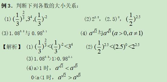 高考数学精讲知识点（7）：指数与指数函数