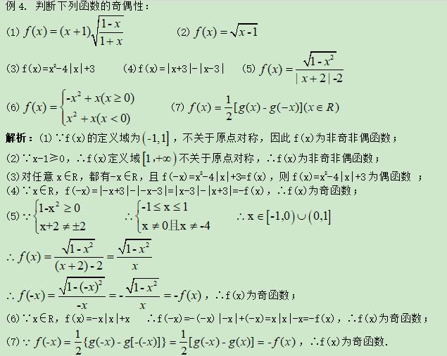 高考数学精讲知识点（5）函数的基本性质（基础）