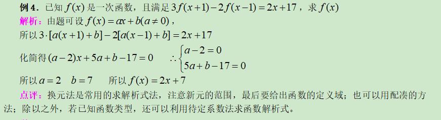 高考数学精讲知识点（4）：函数及表示