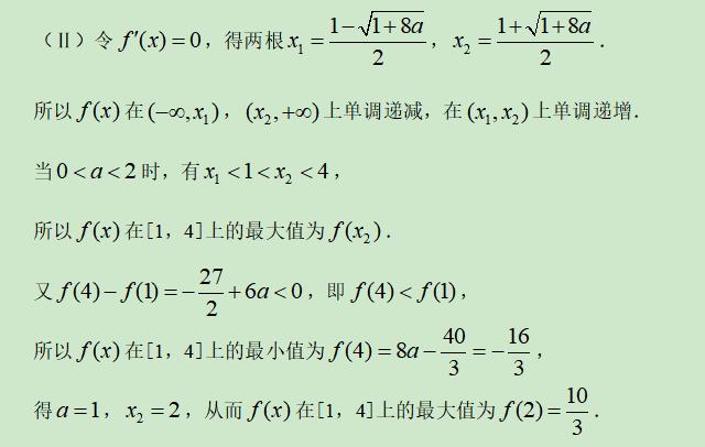 高考数学精讲知识点（11）：函数的极值和最值（基础）