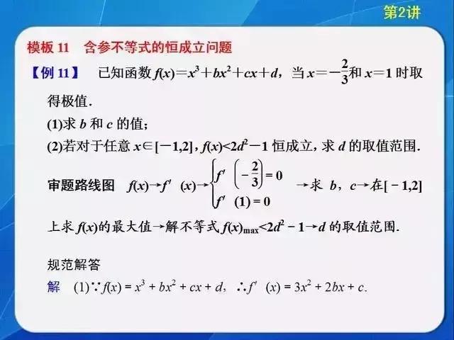 送分啦！高考数学的11个答题模版+解题思路送给你