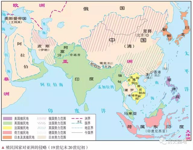 强烈推荐丨高中历史新版教材所有高清地图整理