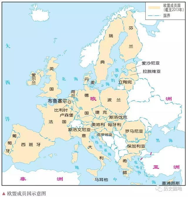 强烈推荐丨高中历史新版教材所有高清地图整理