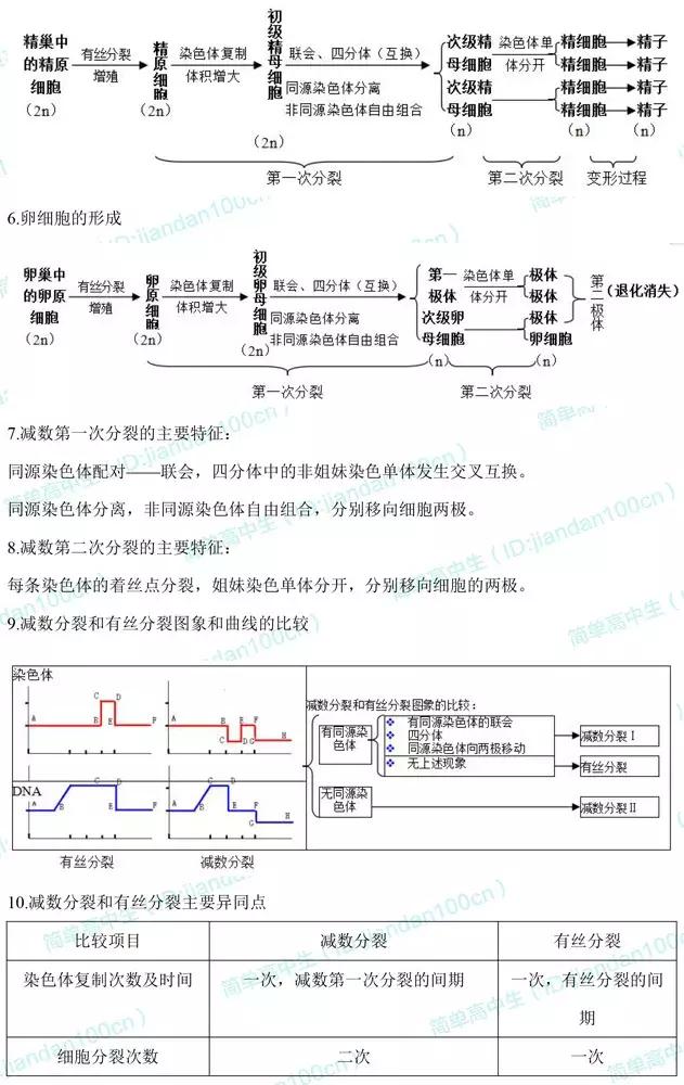 高中生物必修2必背知识点汇总！练题百遍，不如看透这些重难点！