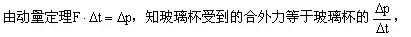 高中物理力学知识汇总：动量、冲量、动量定理、动量守恒定律