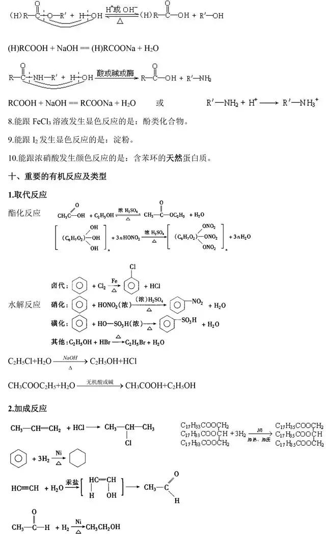 高中化学选修5《有机化学》基础知识点汇总，这是一篇资源帖