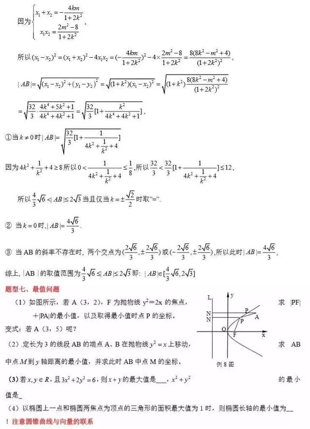 高考数学常考知识点+题型汇总，高考数学有90%可能考到这些