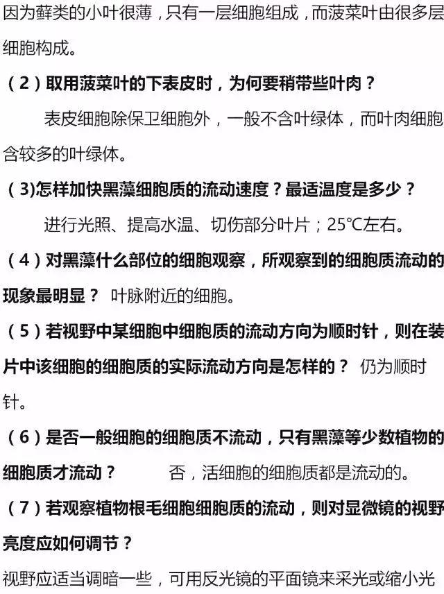 高考生物全部试验总结+人物总结，赶快收藏！